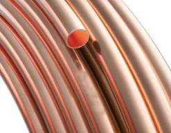 50m Kupferrohr Ring 6mm x 1,0mm weich Kupfer-Rolle Blank 6x1