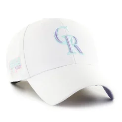 MLB Colorado Rockies Cap Basecap Baseballcap MVP Kappe World Series weiß 196895902304