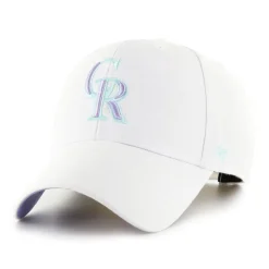 MLB Colorado Rockies Cap Basecap Baseballcap MVP Kappe World Series weiß 196895902304