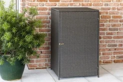 Mülltonnenabdeckung 80-120 Liter, grau
