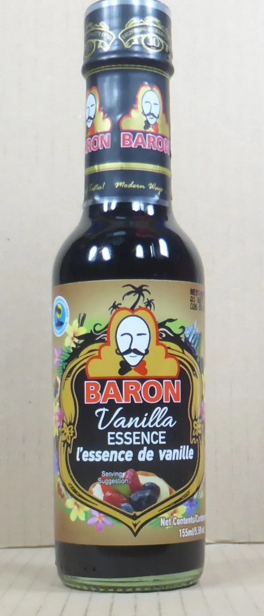 155ml Vanilla Essence / Vanille Essenz , on Baron aus St. Lucia