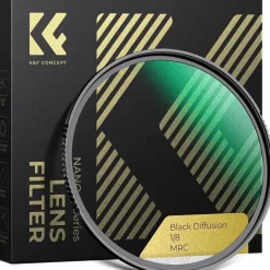 77mm K&F Concept Nano-X Black-Mist 1/8 Filter Optisches Glas 28-fach