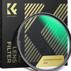 67mm K&F Concept Nano-X Serie Shimmer Diffusion 1 Filter Optisches Glas 28-Fach