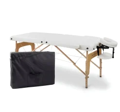 Mobile Massageliege Zenet 1042 größe S 2 Zonen, klappbar & höhenverstellb