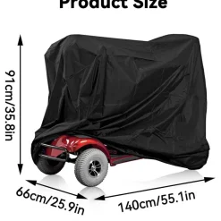 Mobility Scooter Abdeckung 140×66×91 cm Oxford Wasserfest Outdoor
