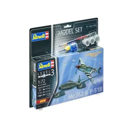 Model Set P-51 Mustang/Me262 - 1:72 - 111 Teile