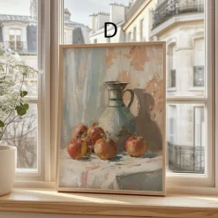 Moderne Vintage Kunst Poster · Geschenkidee · Tiere Blumen Landschaft Klassis