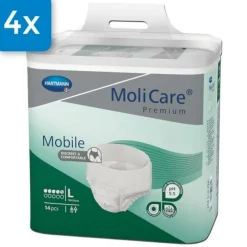 MoliCare Premium Mobile 5 Tropfen L 4 x 14 Stück