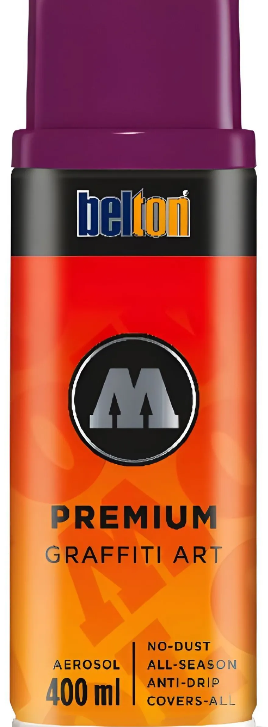 Molotow Sprühdose belton Premium Lackspray 400ml, Nr. 062, MACrew-purple