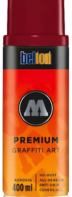 Molotow Sprühdose belton Premium Lackspray 400ml, Nr. 019, burgundrot
