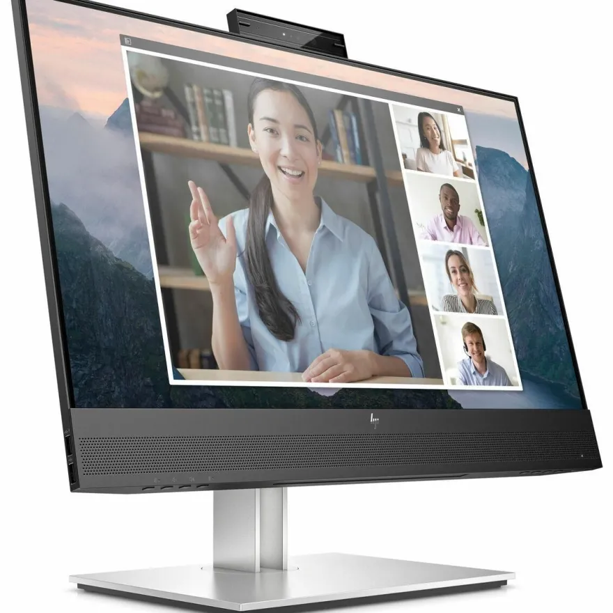 Monitor HP Full HD 23,8 Zoll mit integrierter Kamera