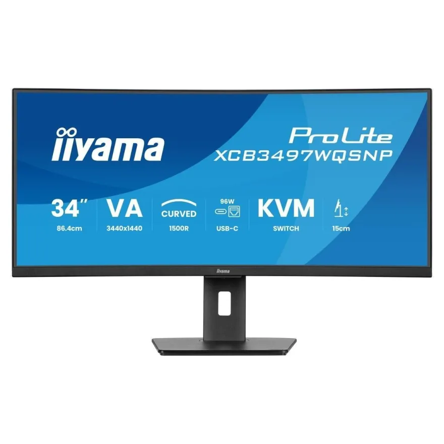 Monitor iiyama Curved 34 Zoll UltraWide QHD