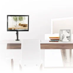 Monitor Schreibtisch Halterung Halter Kabelkanal max. 8kg 13-32