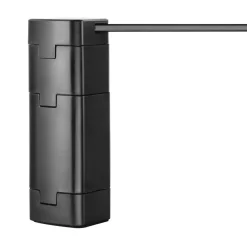 Monitorständer Ergonomischer Glas Ständer für Schreibtisch 2 Monitore Schwarz