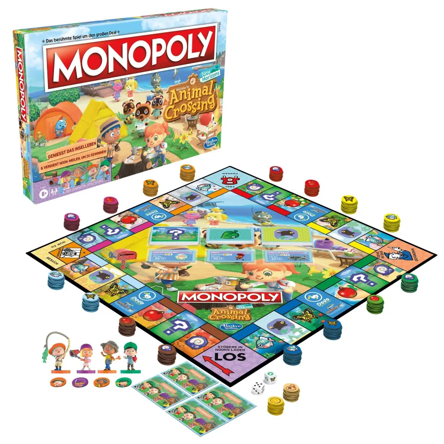 Monopoly - Animal Crossing New Horizons Brettspiel Gesellschaftsspiel