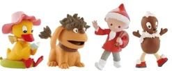 Monopoly Junior Unser Sandmännchen + 4 extra Spielfiguren Pittiplatsch Moppi NEU