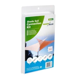 Montageset Montagekit für Sonnensegel 9 Elemente Hacken Spanner Deckauge NEU