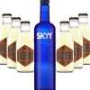 Moscow Mule Set - Skyy Vodka 0,7l 700ml (40% Vol) + 6x Goldberg Intense Ginger