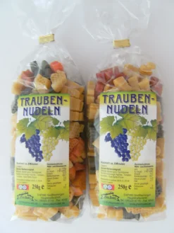 Motivnudeln Einhörner Wald Trauben 1Set = 2x 250g Nudeln Pasta Streuteile Bäume Baum