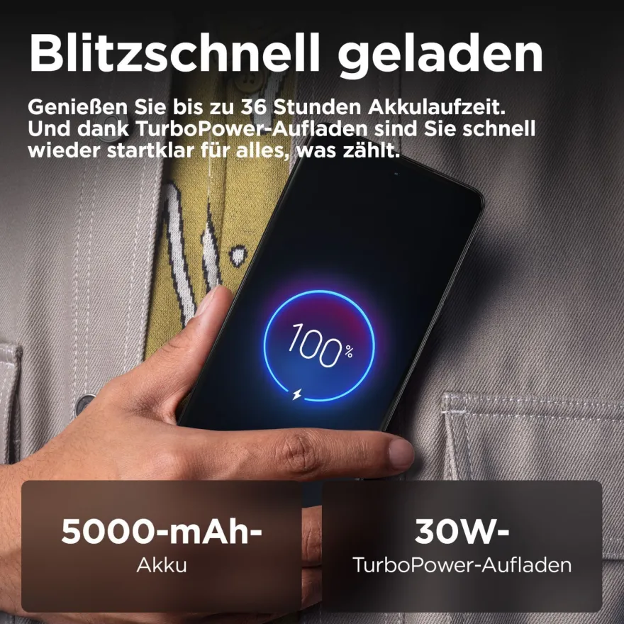 Motorola Moto G75 - Business Edition - 5G Smartphone - Dual-SIM - RAM 8 GB / In... ->