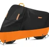 Motorrad Abdeckplane 300D Oxford 2XL Wasserdicht Reflektierend Winddicht