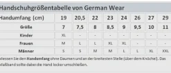 Motorradhandschuhe Rindsleder Rot/ Weiß/ Schwarz