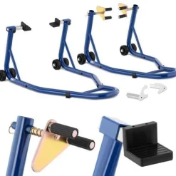 Motorradheber-Set, vorne und hinten, bis 200 kg