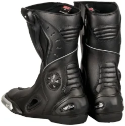 Motorradstiefel Racing Boots Touringstiefel von XLS Schwarz Gr. 38 bis 48