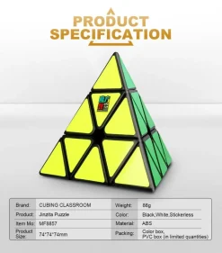 MoYu Meilong Pyraminx 3x3 - stickerless - Zauberwürfel Speedcube Magischer Magi
