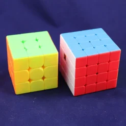MoYu Meilong Set 3x3, 4x4 - stickerless - Zauberwürfel Rubiks Speedcube Magic