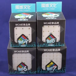 MoYu Meilong Set 4x4, 5x5, 6x6, 7x7 - stickerless - Zauberwürfel Speedcube Magi