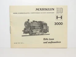 Märklin 3000 - Betriebsanleitung - 68 300 TON 1269 ju - Nr. 77