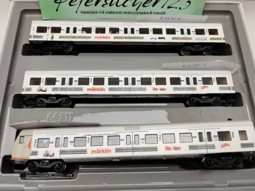 Märklin H0 AC 4390 S-Bahn Wagen-Set