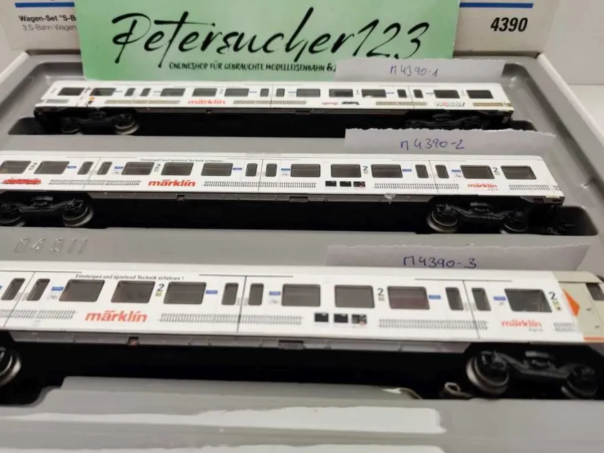 Märklin H0 AC 4390 S-Bahn Wagen-Set