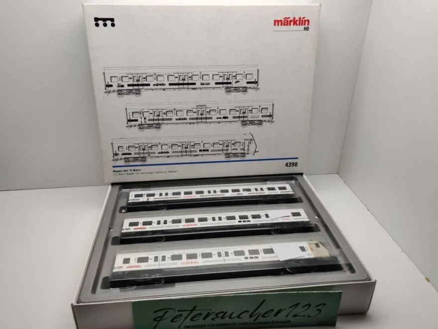 Märklin H0 AC 4390 S-Bahn Wagen-Set