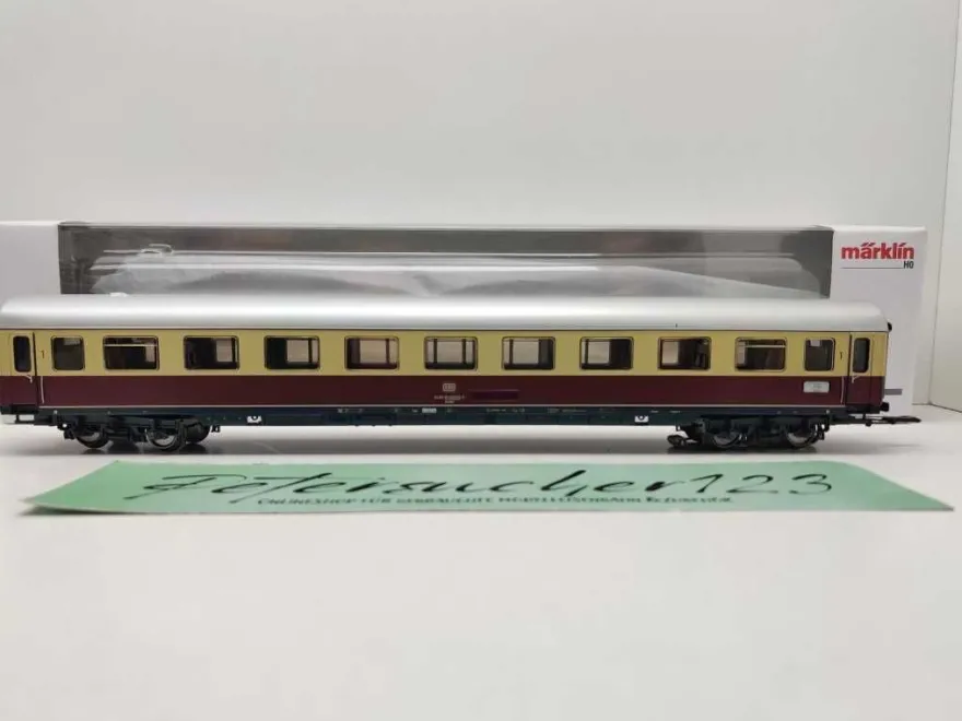 Märklin H0 AC 00776-03 TEE-Abteilwagen 1. Kl Avüm111 Licht aus Set / NEM / DB / OVP