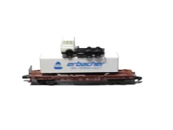 Märklin mini-club 8621 - Huckepackwagen erbacher - 1:220 - Originalverpackung - 388