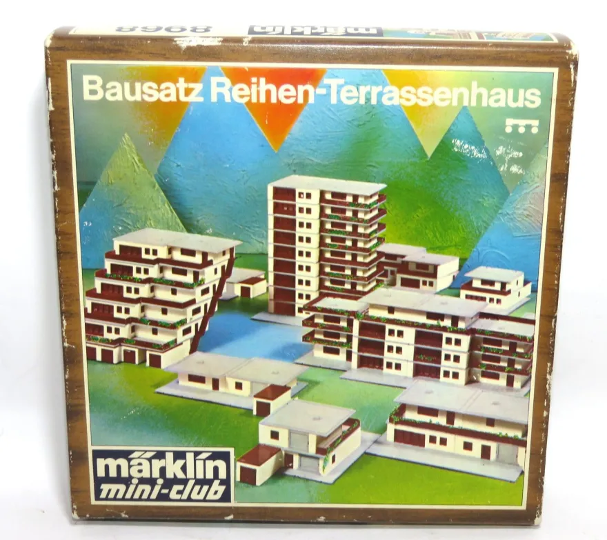 Märklin mini-club 8968 - Terrassenhaus - Bausatz - 1:220 - Originalverpackung