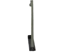 Märklin 407 MN - 800 - Mast für Fahrleitung - Guss - Grau - Arm gerade - HO - 1:87