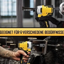 Mr. wintek 4-teiliges Schlagschrauberadapter & Magnetischer Bithalter Set