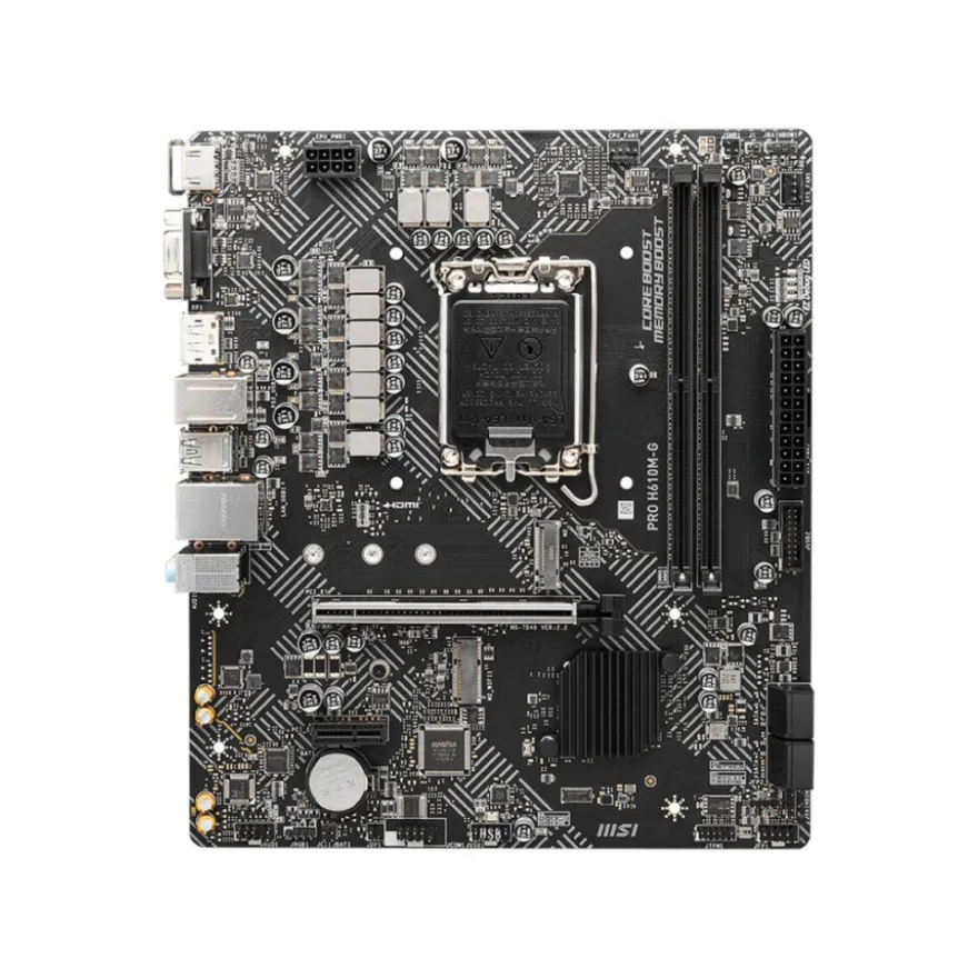 MSI PRO H610M-G, Mainboard