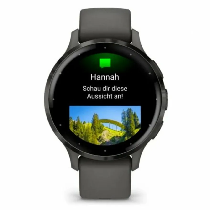 Multisport GPS-Uhr Garmin Venu 3S 41 mm Pebble Gray