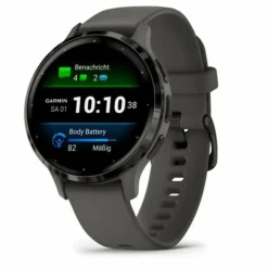Multisport GPS-Uhr Garmin Venu 3S 41 mm Pebble Gray