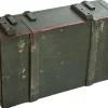 Munitionskiste AD-81 Armeekiste Militärkiste Schatztruhe Holztruhe 20-40 Jahre