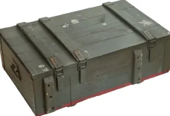 Munitionskiste AD-81 Armeekiste Militärkiste Schatztruhe Holztruhe 20-40 Jahre