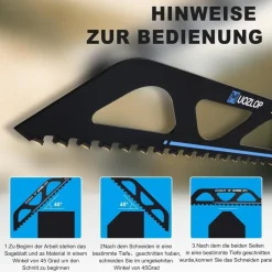 Muozlop 305mm Hartmetall Sägeblätter für Stein, Porenbeton, Metall, Ziegel (5