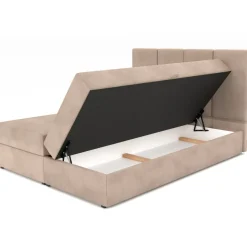 Muralo Kontinentalbett mit zwei Bettkasten Doppelbett Polsterbett für Schlafzimmer