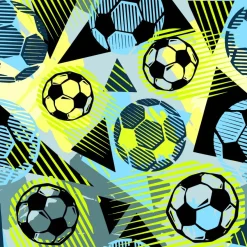 10m VLIES TAPETE Rolle für Jugend bunter Fußball SPORT 6134