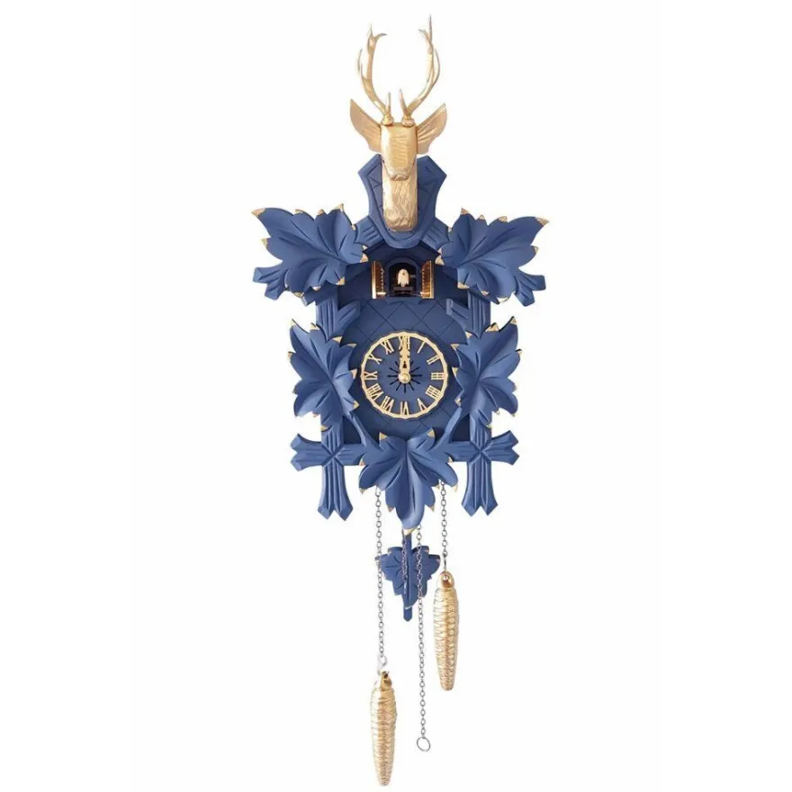 MyKuckoo - Blue Beauty Hirsch Gold klein - Blue Beauty Hirsch Gold klein - Quarz