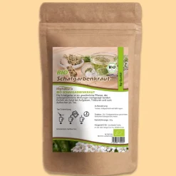 Mynatura Bio Schafgarbenkraut getrocknet und geschnitten – in verschiedenen Größ